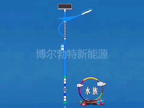 民族特色太陽(yáng)能路燈