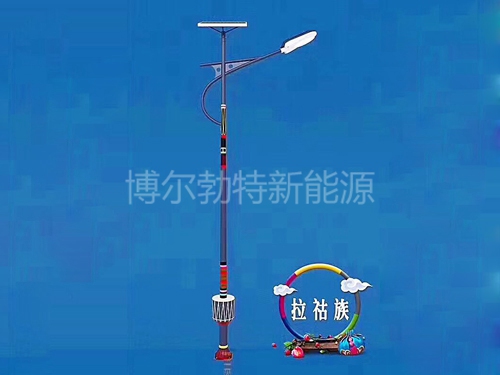 民族特色太陽(yáng)能路燈